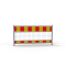 Panel fence | according to TL | film RA1/A | length: 2.00 m | red / yellow